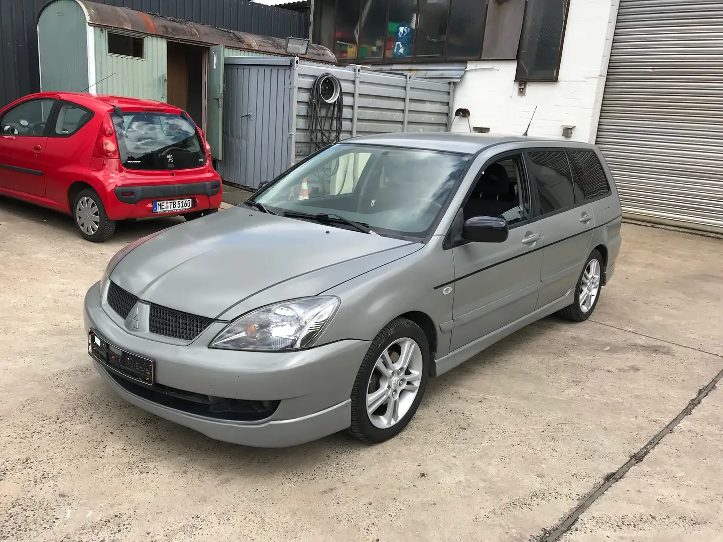 Mitsubishi Lancer Intense Kombi gasanlage Grey - 1