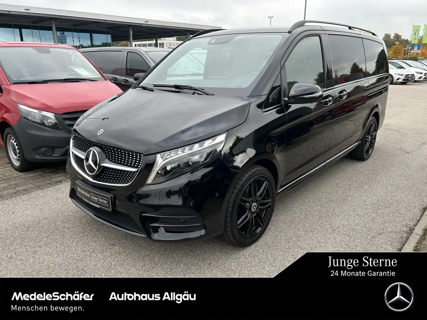 Mercedes-Benz V 300 V 300 d 4MATIC AVANTGARDE Lang AMG TISCH TARTUFO Schwarz - 1
