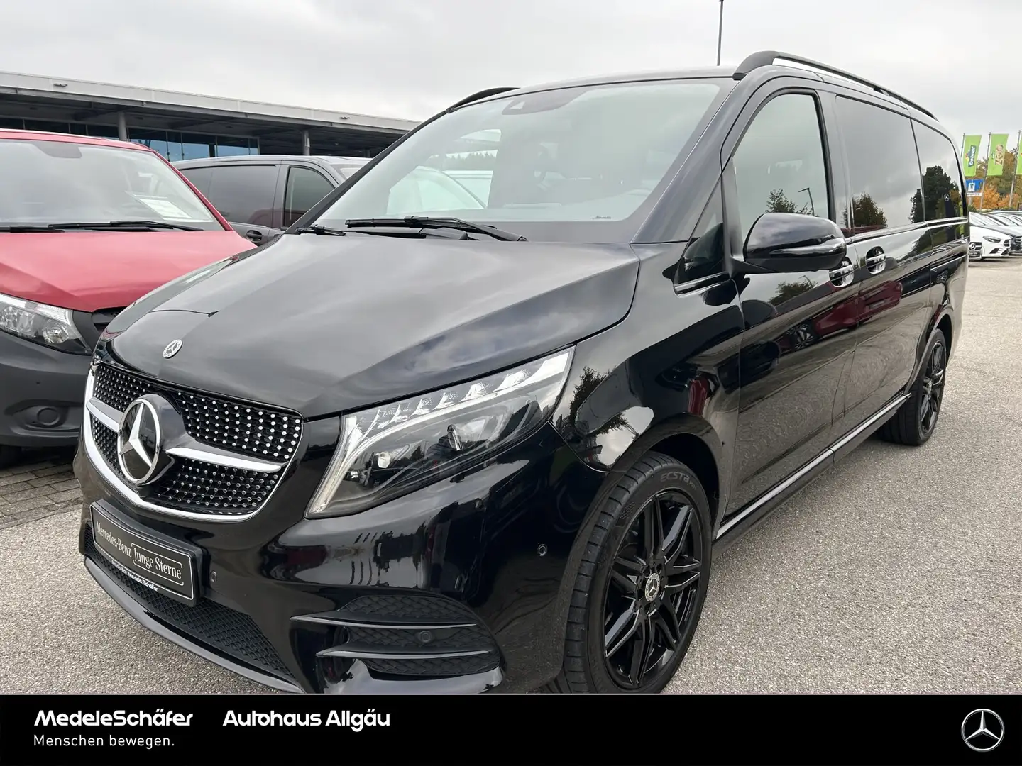 Mercedes-Benz V 300 V 300 d 4MATIC AVANTGARDE Lang AMG TISCH TARTUFO Schwarz - 2