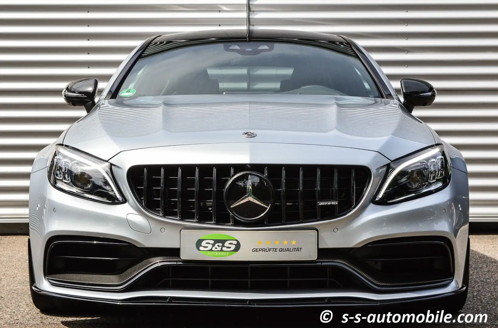 Mercedes-Benz C 63 AMG C 63 S AMG Coupé Aero Carbon I&II Pano Head-Up Silber - 2