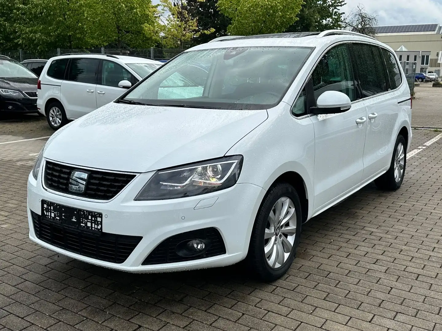 SEAT Alhambra 2.0 TDI*DSG*7-Sitz*PANO*AHK*E-Tür*ACC* Weiß - 2