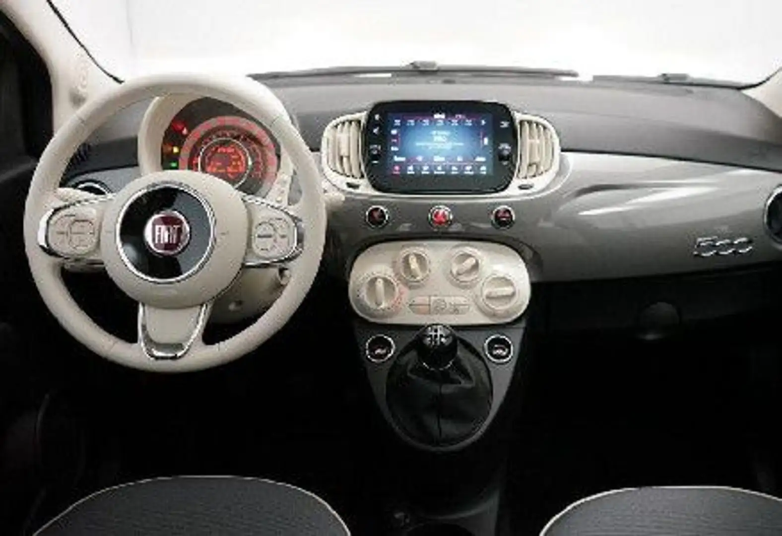 Fiat 500 Hybrid Navi Klimaautomatik SOFORT Grijs - 2