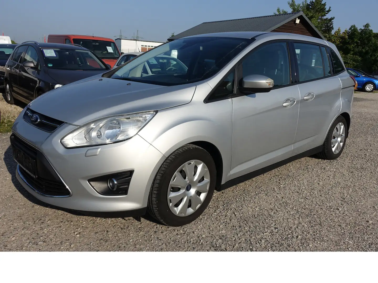 Ford Grand C-Max Trend 8-fach bereift AHK schwenkb. Tempomat Silber - 1