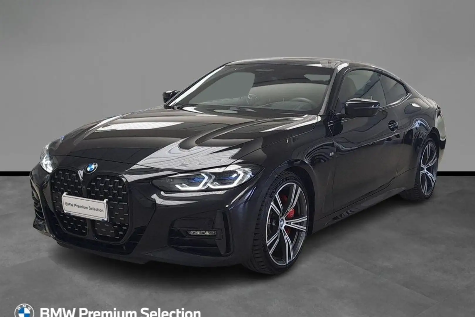 BMW 420 d 48V xDrive Coupé Msport Aut. + Tetto apr. Nero - 1