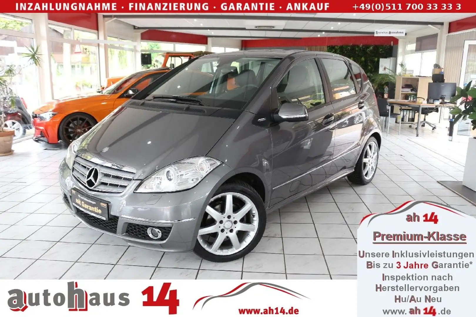 Mercedes-Benz A 170 - Automatik-Panorama-Navi-BiXenon-Sitzhei Gris - 1