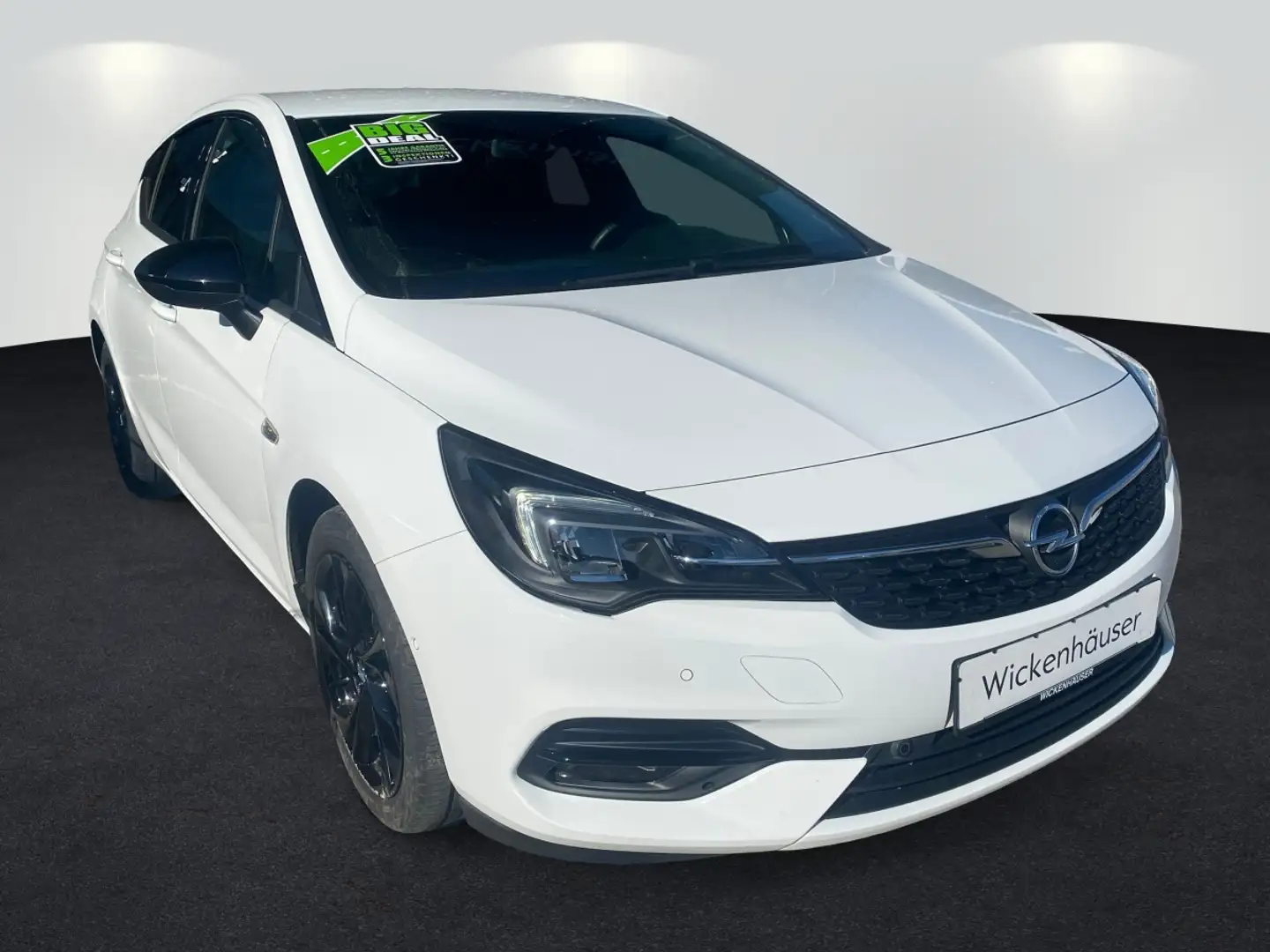 Opel Astra 5t 1.2 GSLine ParkAss.SpurW LM LED BT Kli. Wit - 2