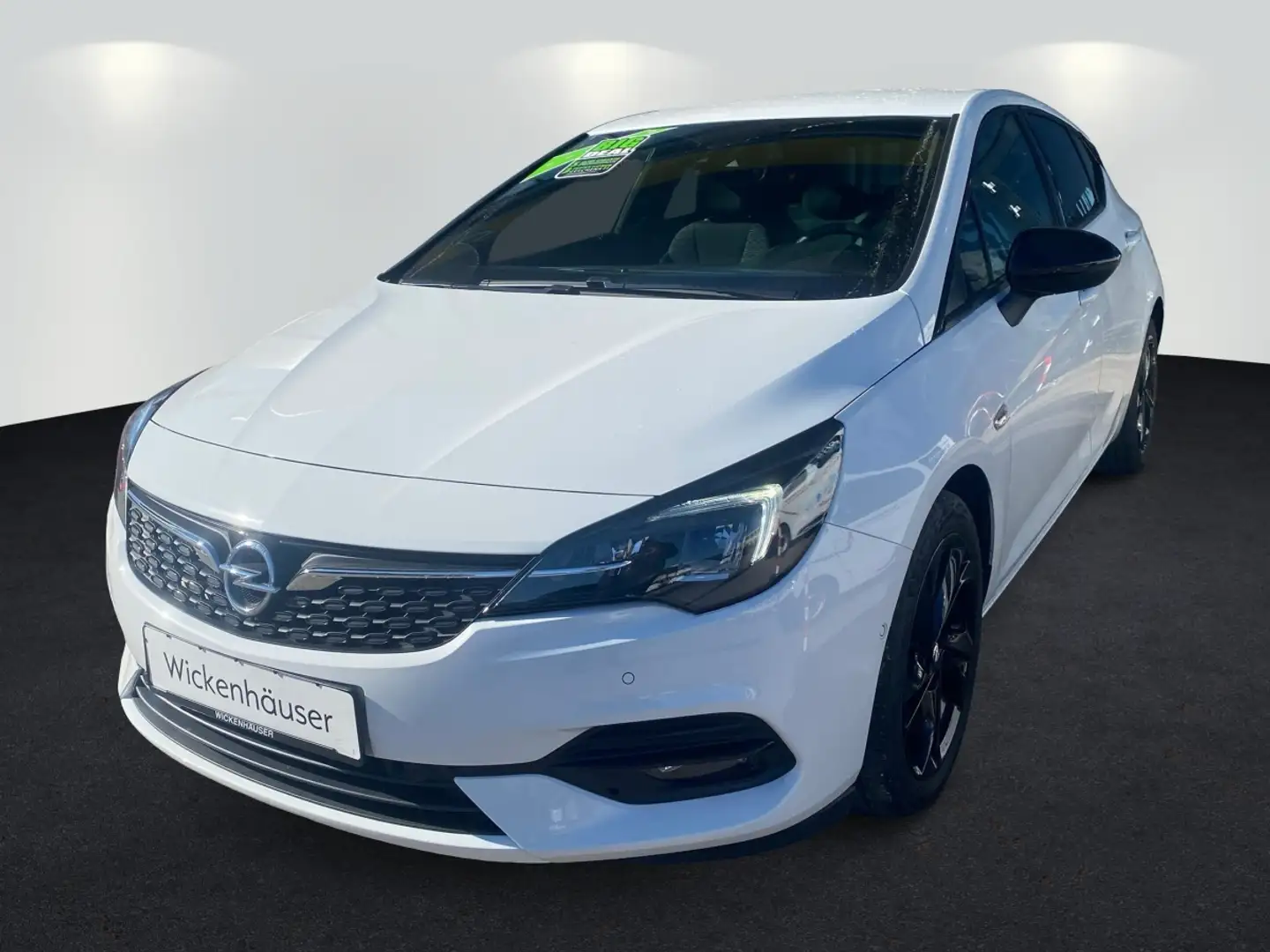 Opel Astra 5t 1.2 GSLine ParkAss.SpurW LM LED BT Kli. Wit - 1