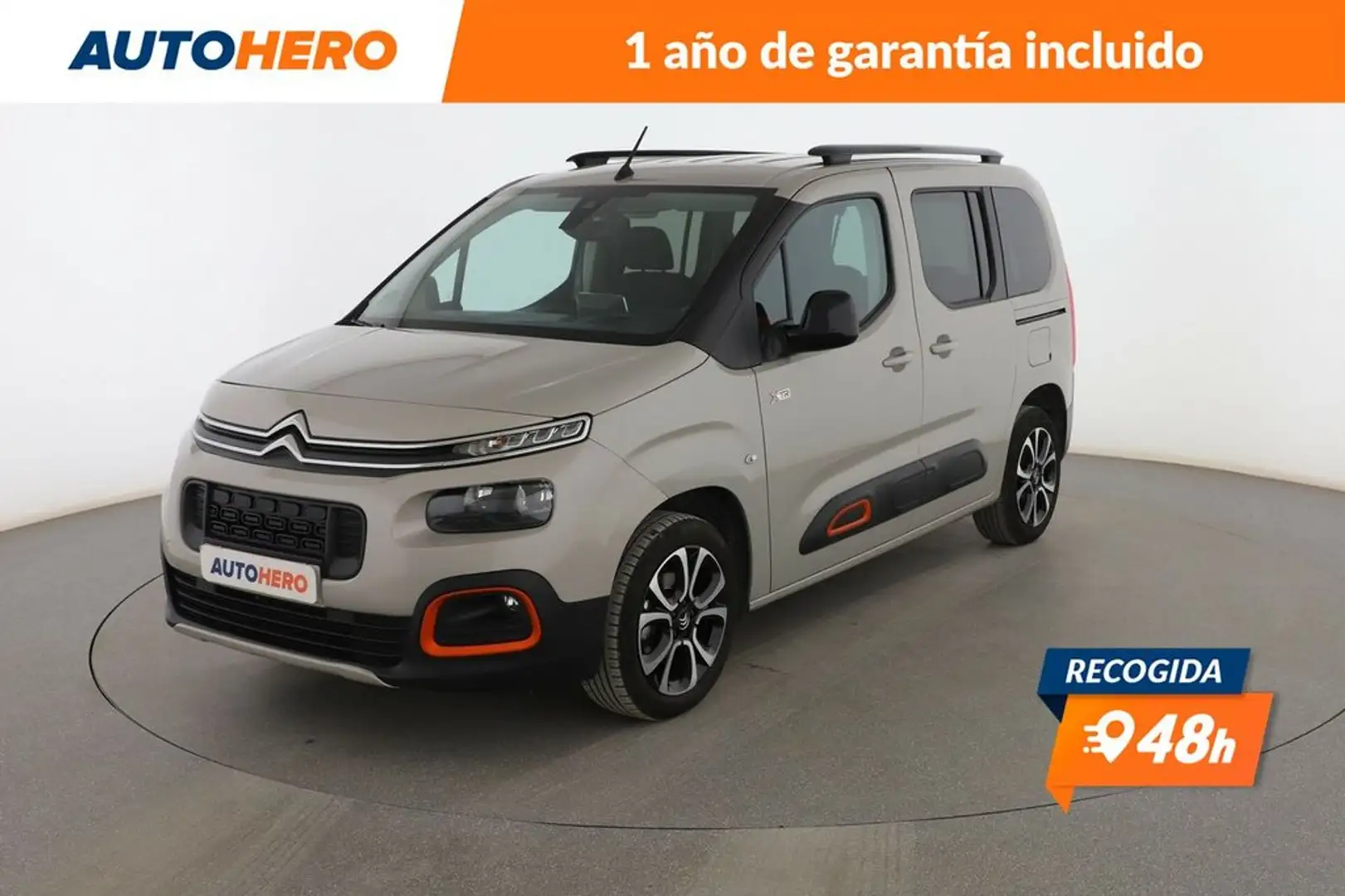 Citroen Berlingo 1.5 Blue-HDi Shine M Gris - 1