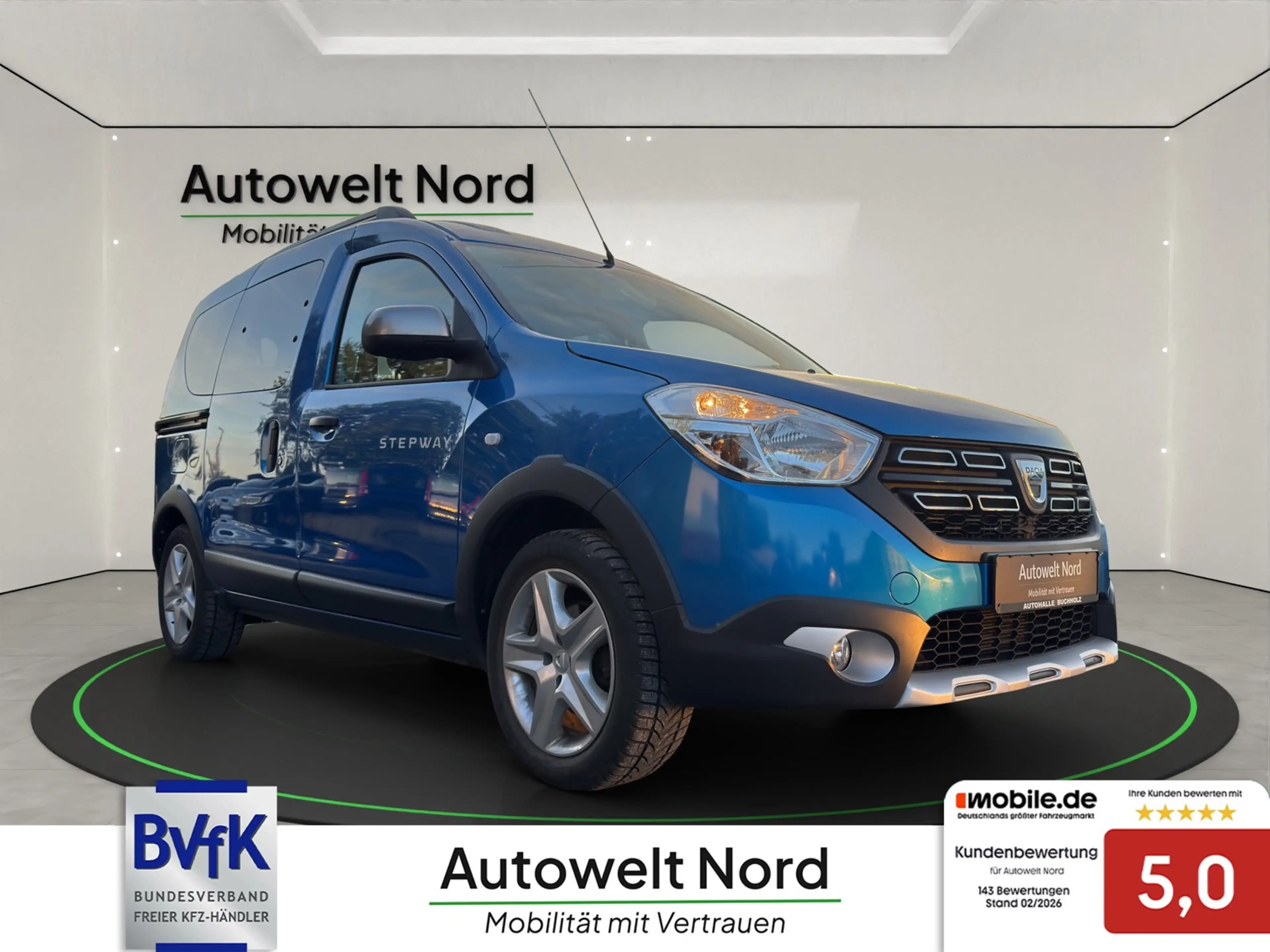 Dacia Dokker Stepway Celebration~KLIMA~PDC~SHZ~NAVI~TEMPO~SCHEC — photo 3