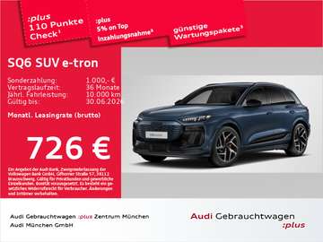 SQ6 e-tron Pano/Matrix/ACC/B&O/HUD/Navi+/Memory/