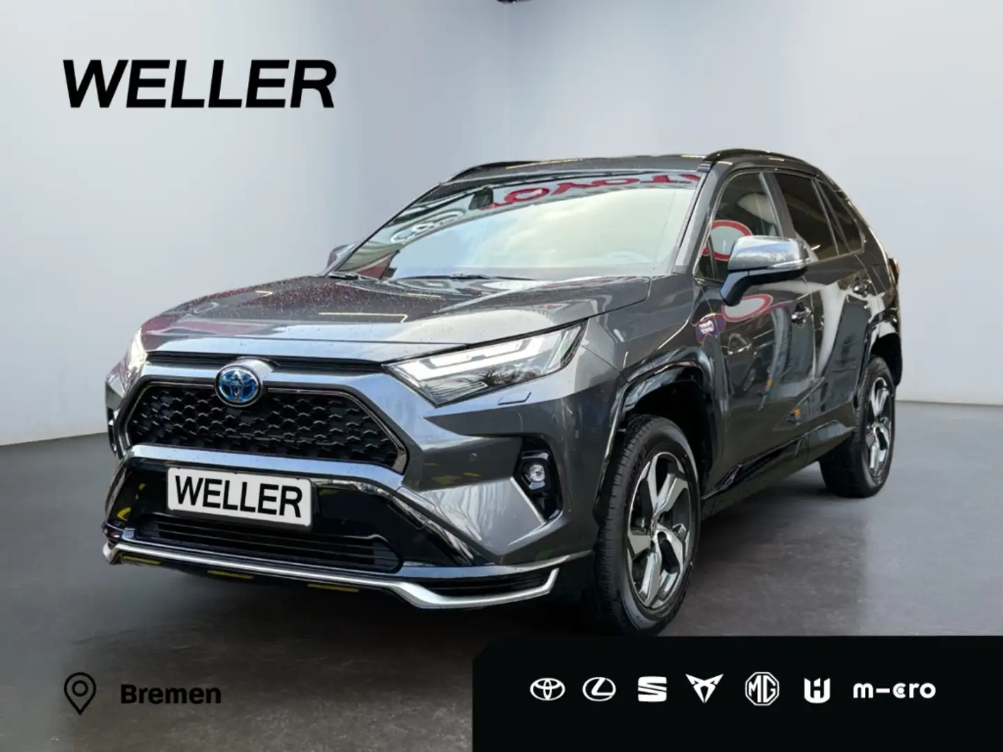 Toyota RAV 4 Plug-in-Hybrid 4x4 *Technik-Paket*Navi*HUD Grau - 1