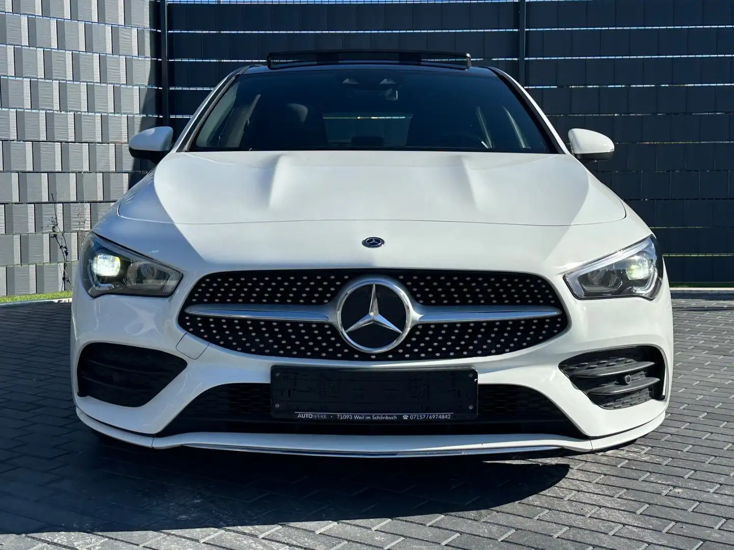 Mercedes-Benz CLA 200 *7G*AMG-LINE*PANO*CAM*WIDE*MBUX*LED Blanc - 2