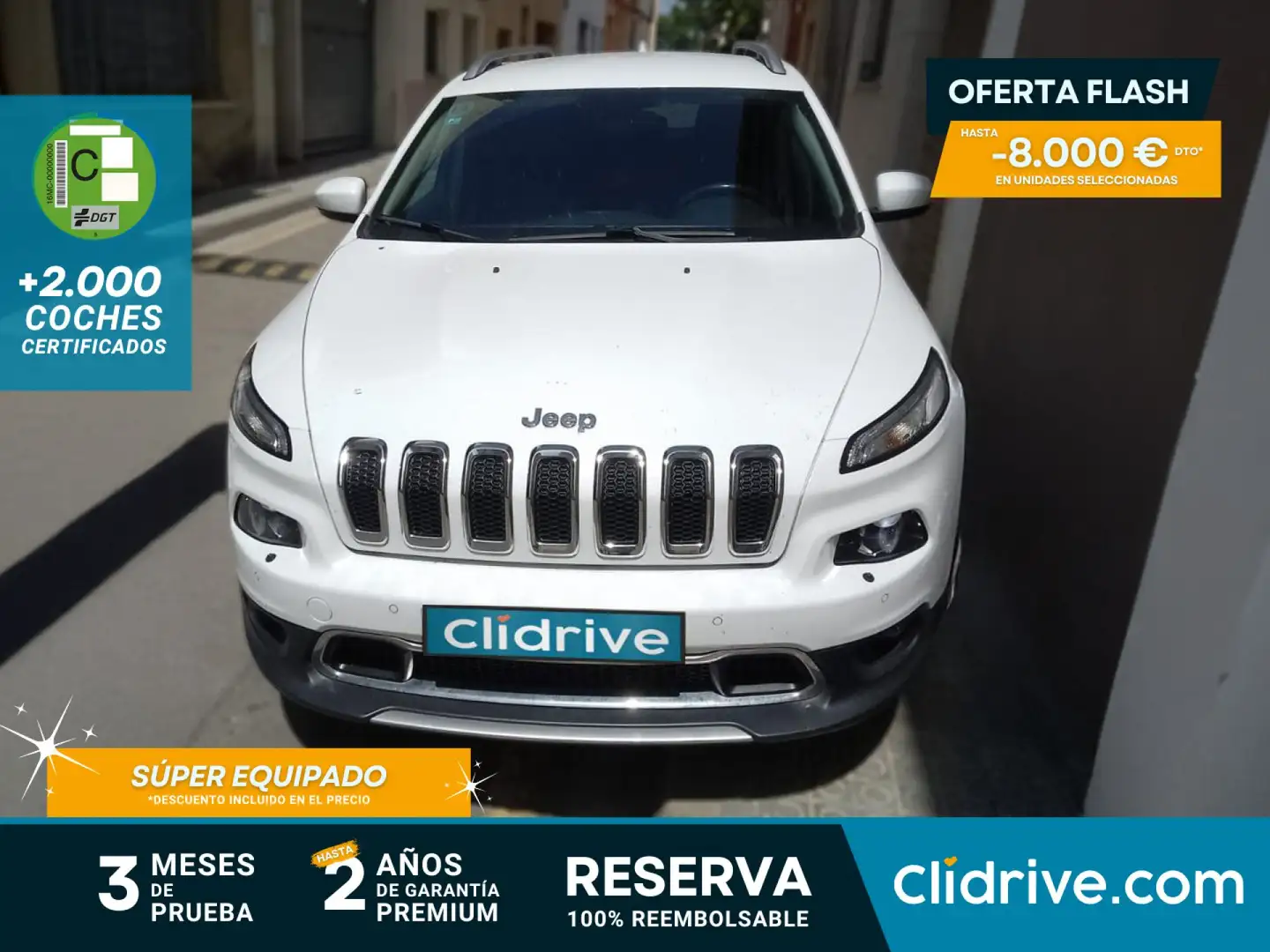 Jeep Cherokee 2.2D Night Eagle 4x4 ADI Aut. 147kW Blanco - 1