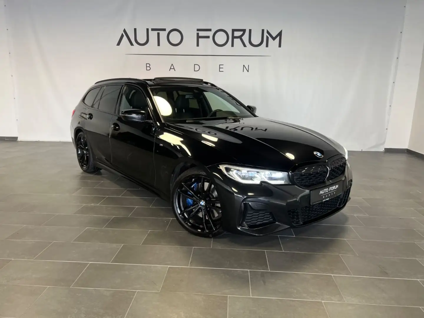 BMW M340d Tour*xDrive*H&K*Pano*StHz*RFK*Key* Schwarz - 1