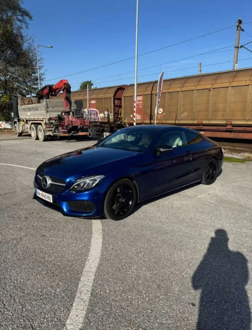 Mercedes-Benz C 250 d Coupe 4Matic Aut. Blau - 1