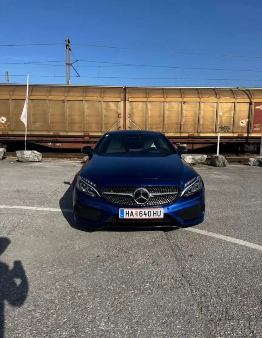 Mercedes-Benz C 250 d Coupe 4Matic Aut. Blau - 2
