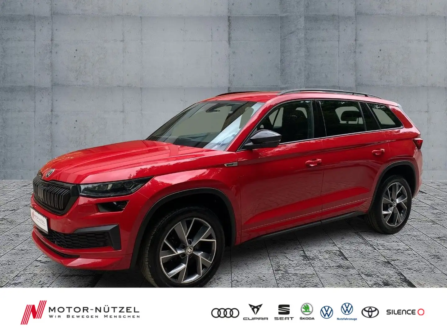 Skoda Kodiaq 1.5 TSI DSG SPORTLINE MATRIX+NAVI+ACC+SHZ Rot - 1