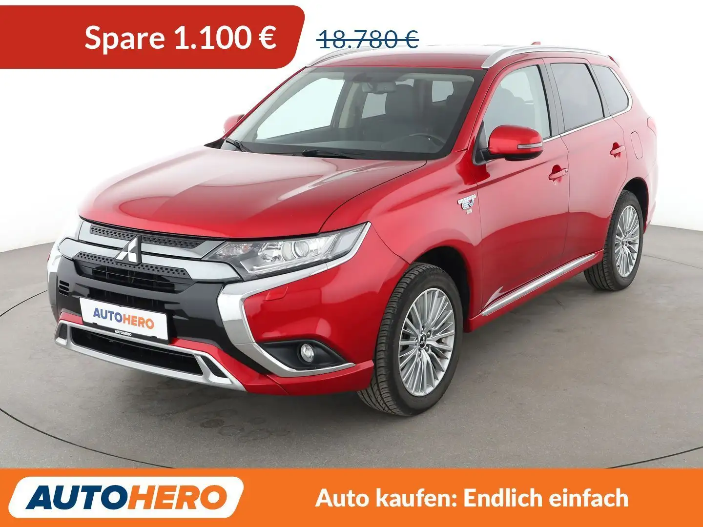 Mitsubishi Outlander PHEV 4WD Aut.*NAV*TEMPO*CAM*SHZ*CARPLAY Rot - 1