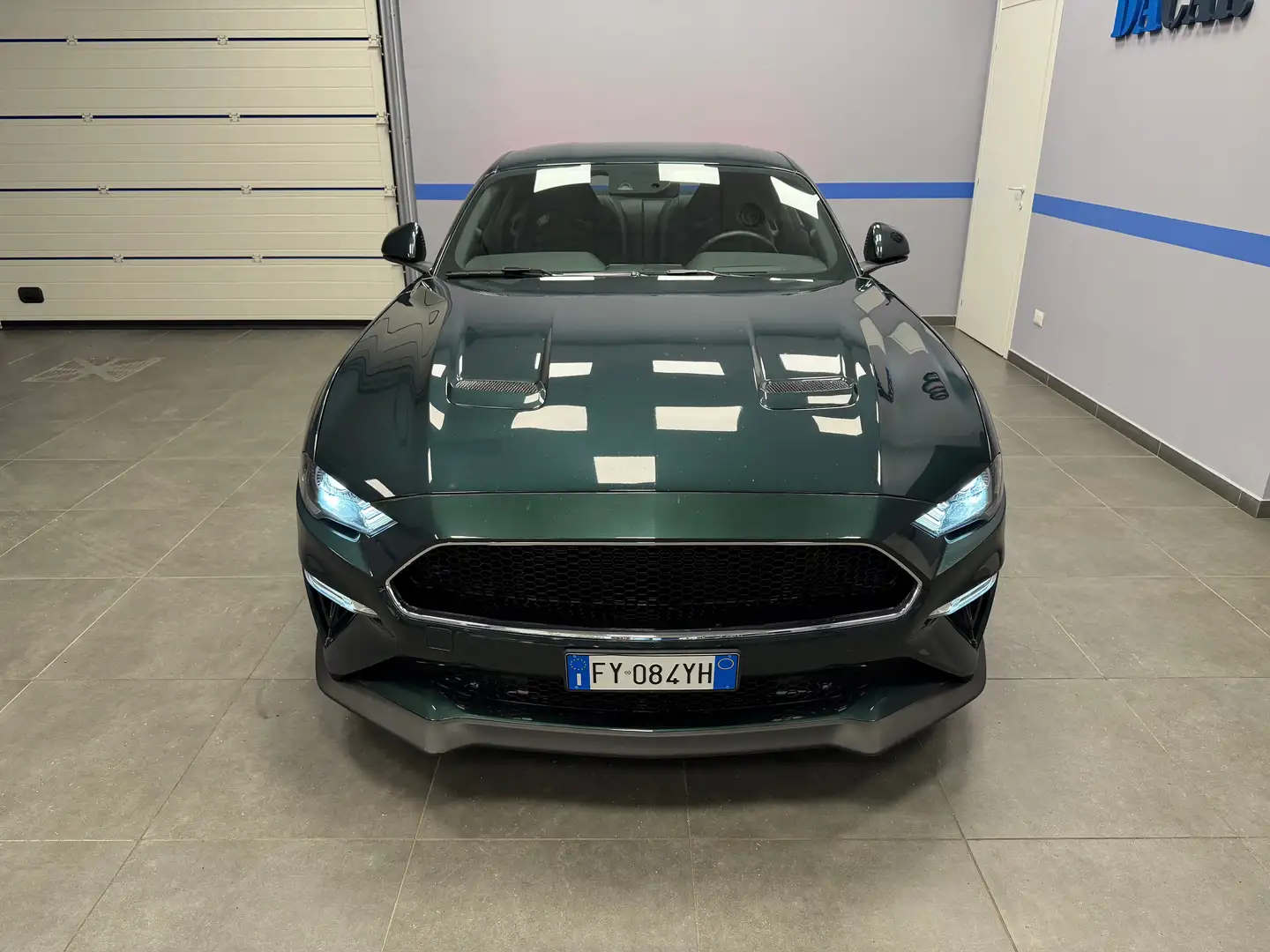 Ford Mustang MUSTANG FASTBACK 5.0 V8 GT 459cv BULLIT ITALIANA Groen - 2