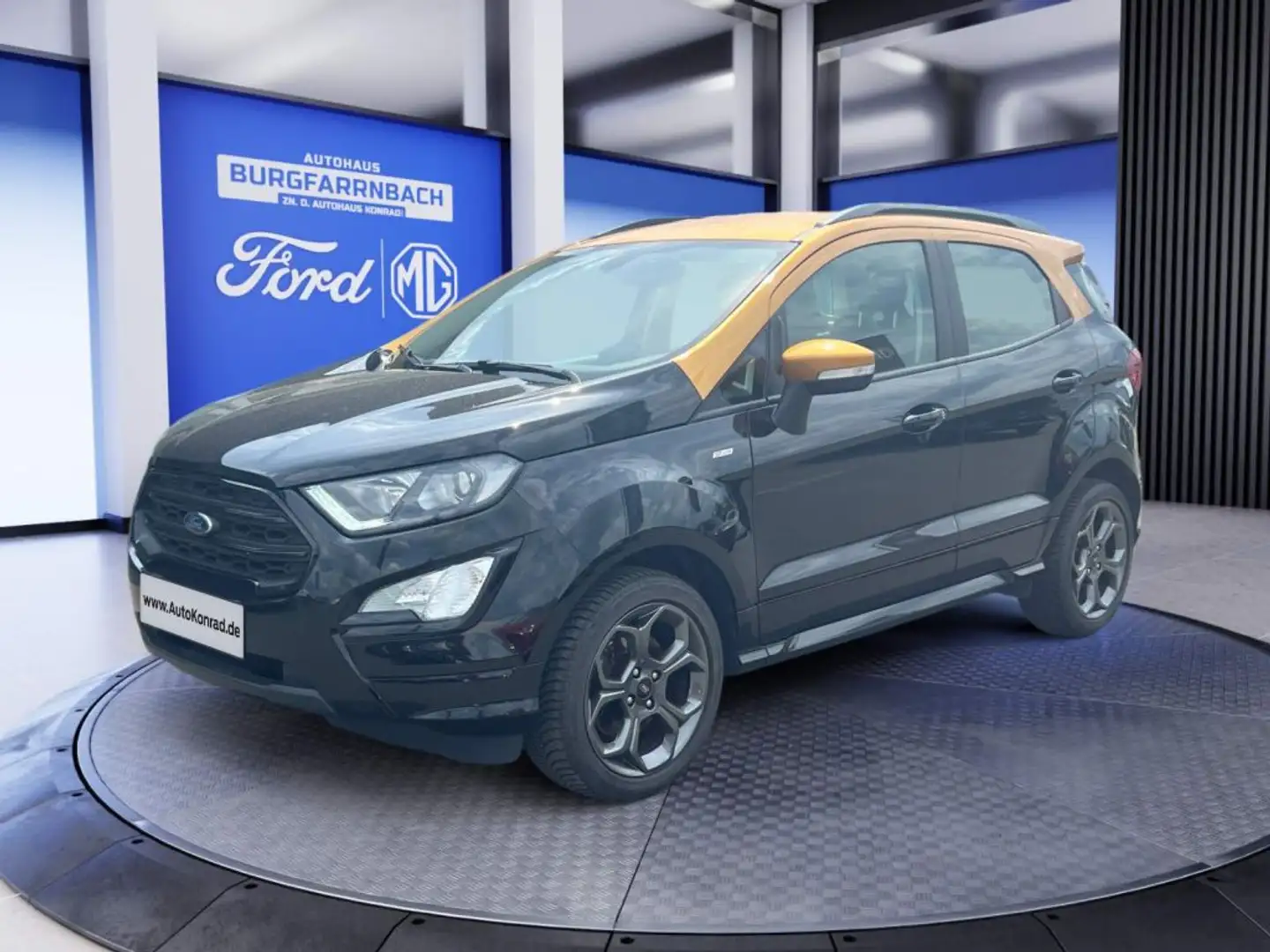Ford EcoSport 1.0 EcoBoost ST-LINE*WINTERPKT*KLIMAAUT* Schwarz - 1