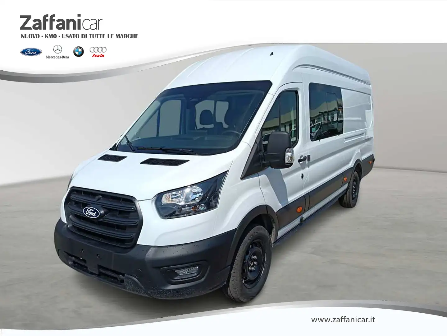 Ford Transit 2014 - Transit 350 2.0TDCiEcoBlue 165CV PL Bianco - 1