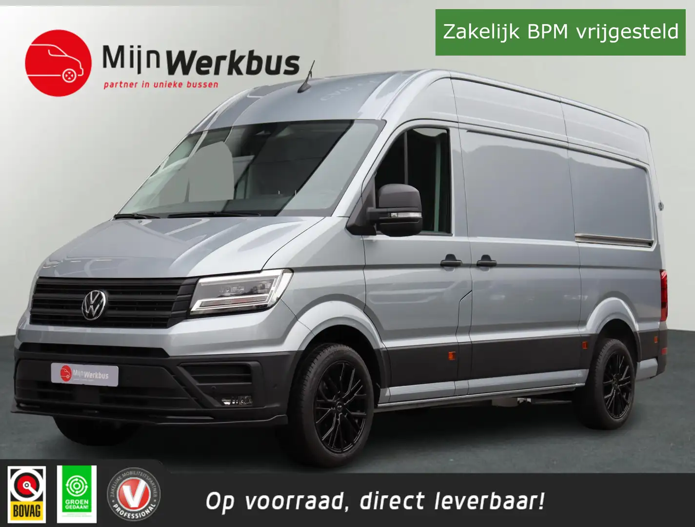 Volkswagen Crafter 35 2.0 TDI L3H3 Highline ACC Navigatie/ Carplay | Zilver - 1