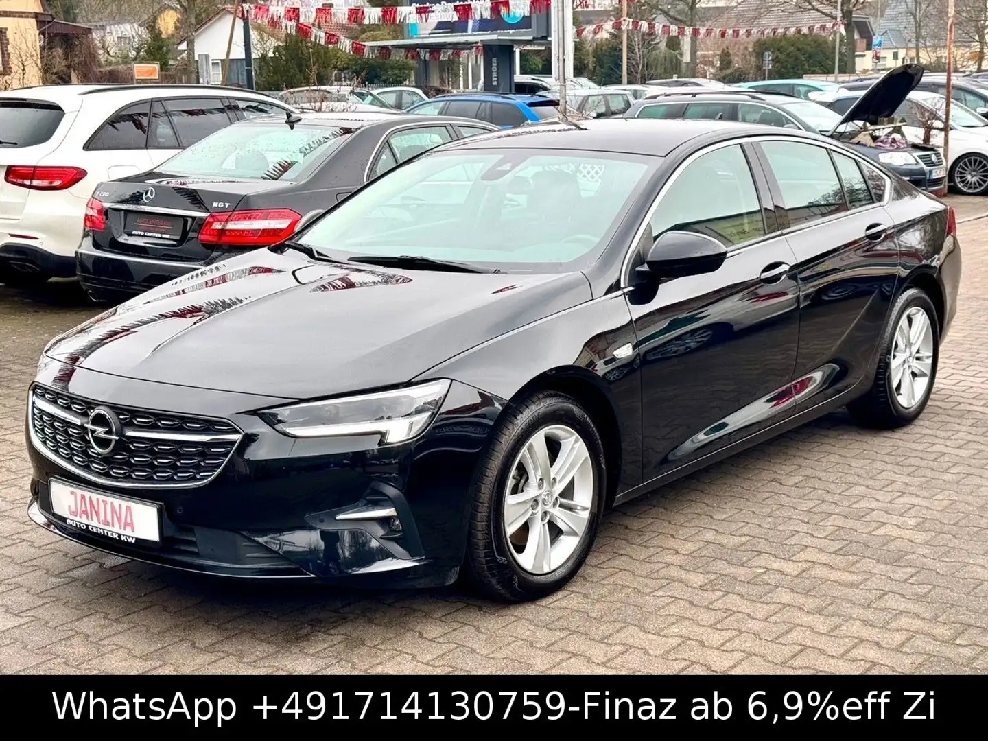 Opel Insignia B GRAND SPORT ELEGANCE-1.HAND-NAVI-T-LE Fekete - 1
