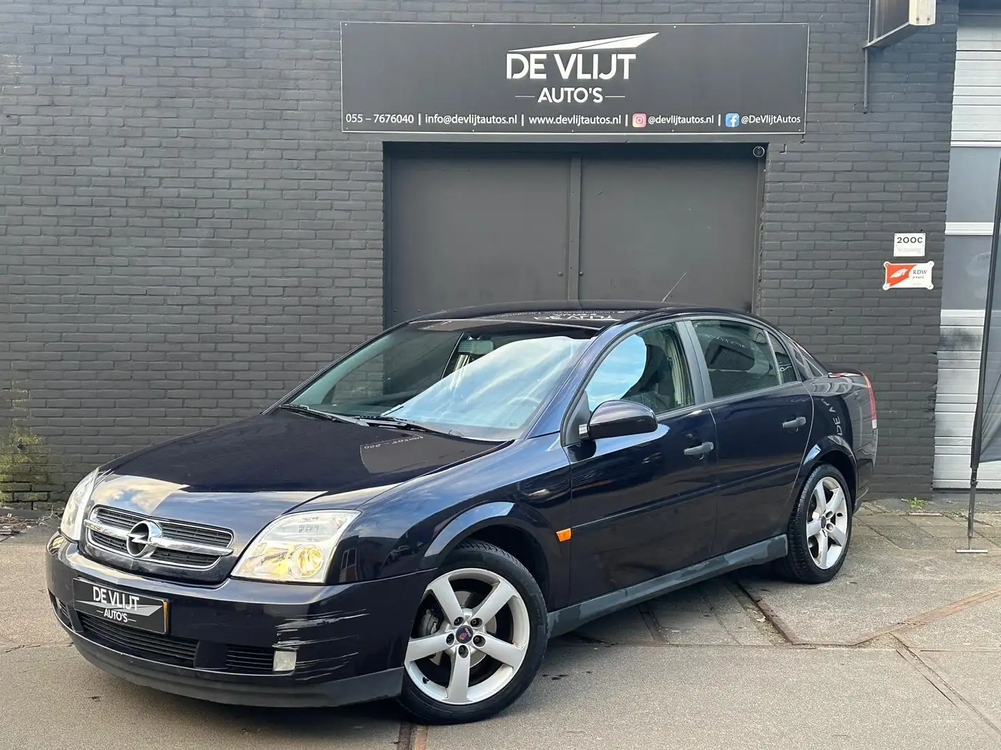 Opel Vectra 2.2-16V 147PK Comfort | Airco | Elek Ramen | Cruis Modrá - 2