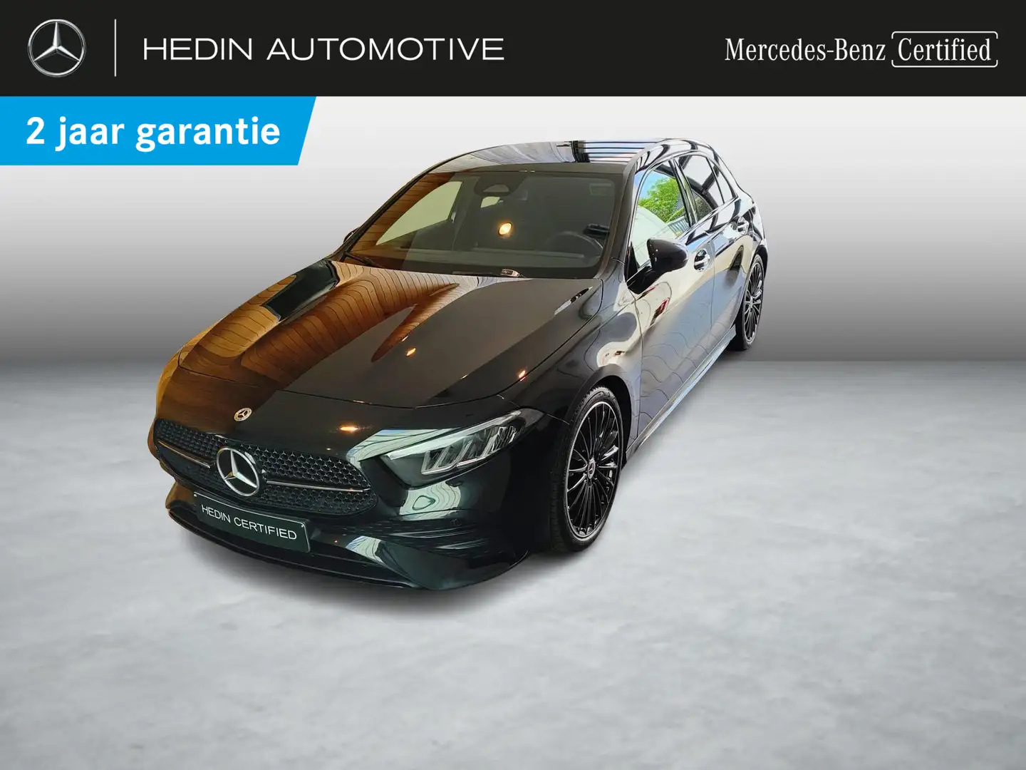 Mercedes-Benz A 180 D Hatchback AMG Line | Nightpack | Smartphone inte Zwart - 1
