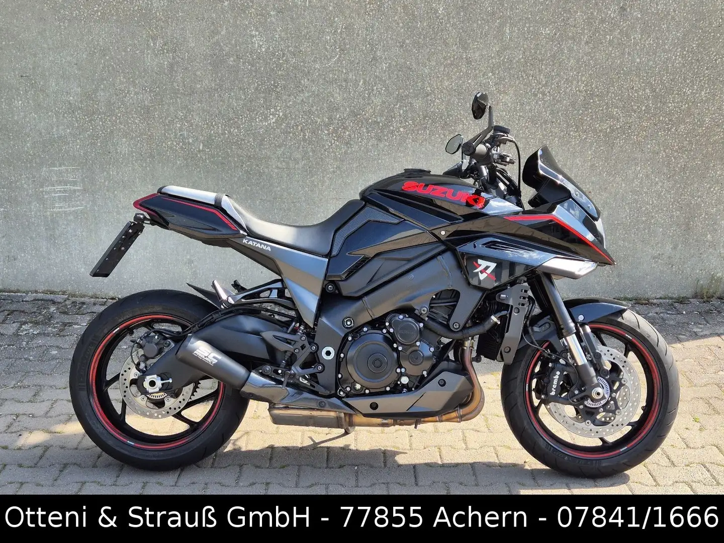 Suzuki GSX-S 1000 S Katana*SC-Project*Lenkerendenspiegel* Černá - 1