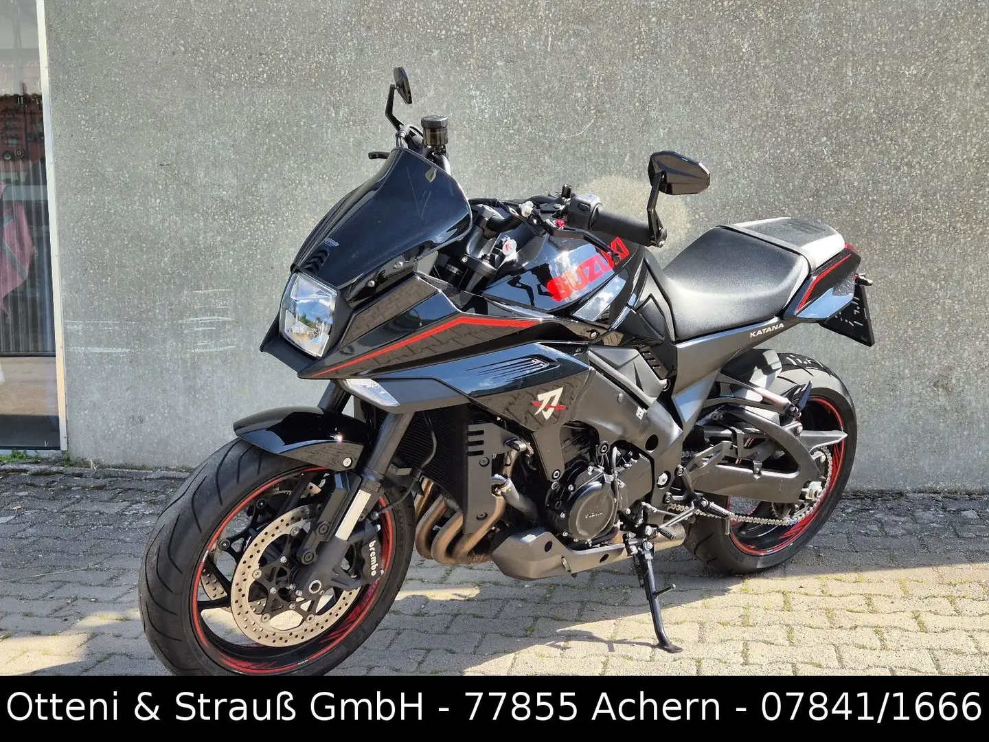 Suzuki GSX-S 1000 S Katana*SC-Project*Lenkerendenspiegel* Černá - 2