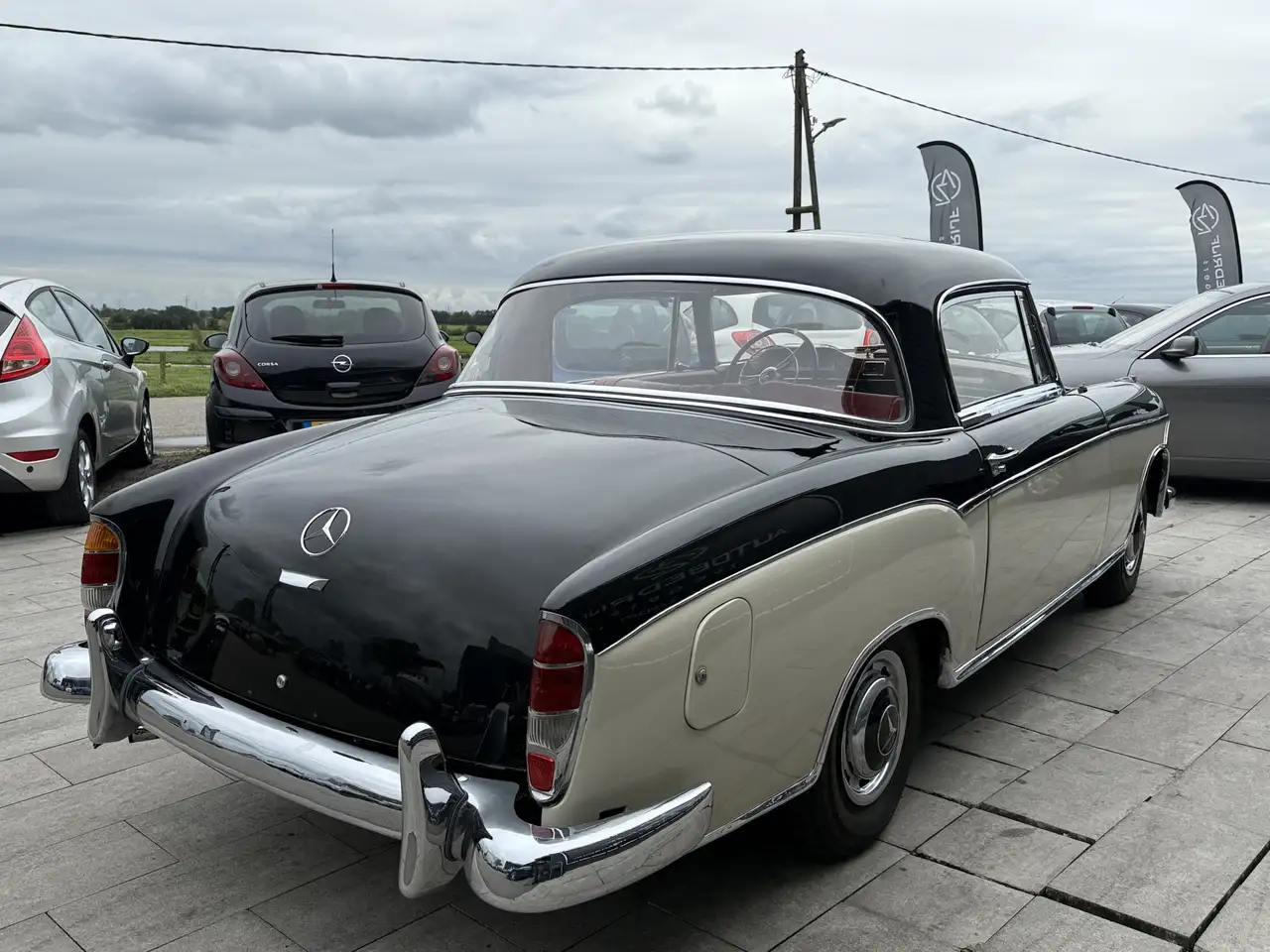 Mercedes-Benz 220 Ponton S Coupe W128 UNIEK !, foto 8