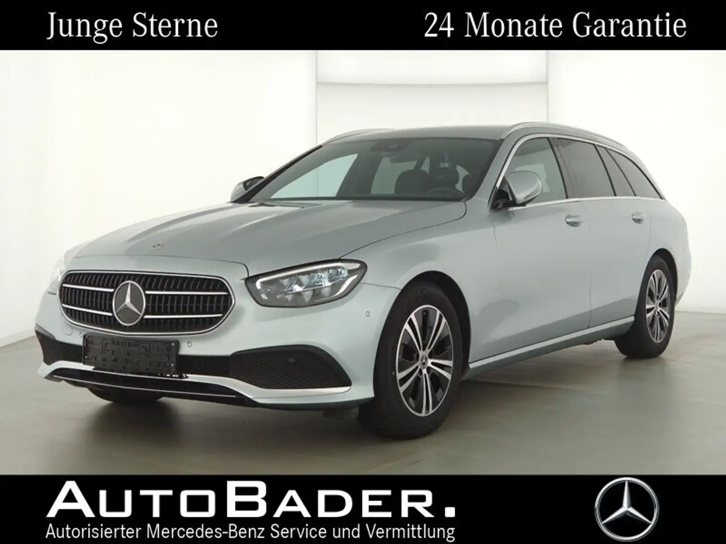 Mercedes-Benz E 200 E 200 d T Avantgarde MBUX AHK Park-Spgl-Pkt RFK Silber - 1