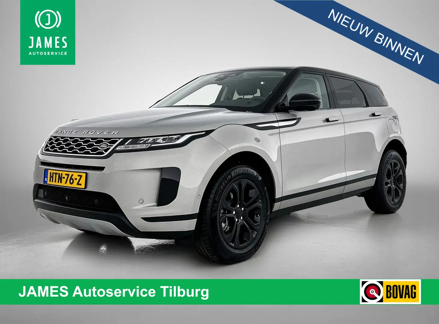 Land Rover Range Rover Evoque 1.5 P300e AWD R-Dynamic S 360°CAMERA LEER NAVI Grijs - 1