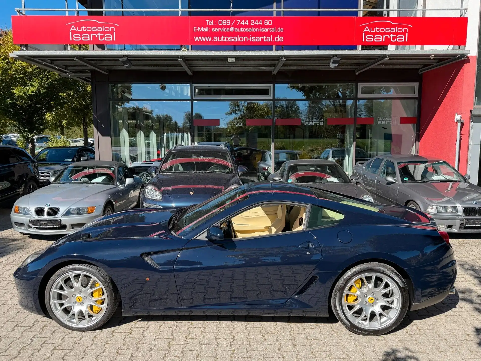 페라리 599 GTB Fiorano 2009 네이비 사진 1
