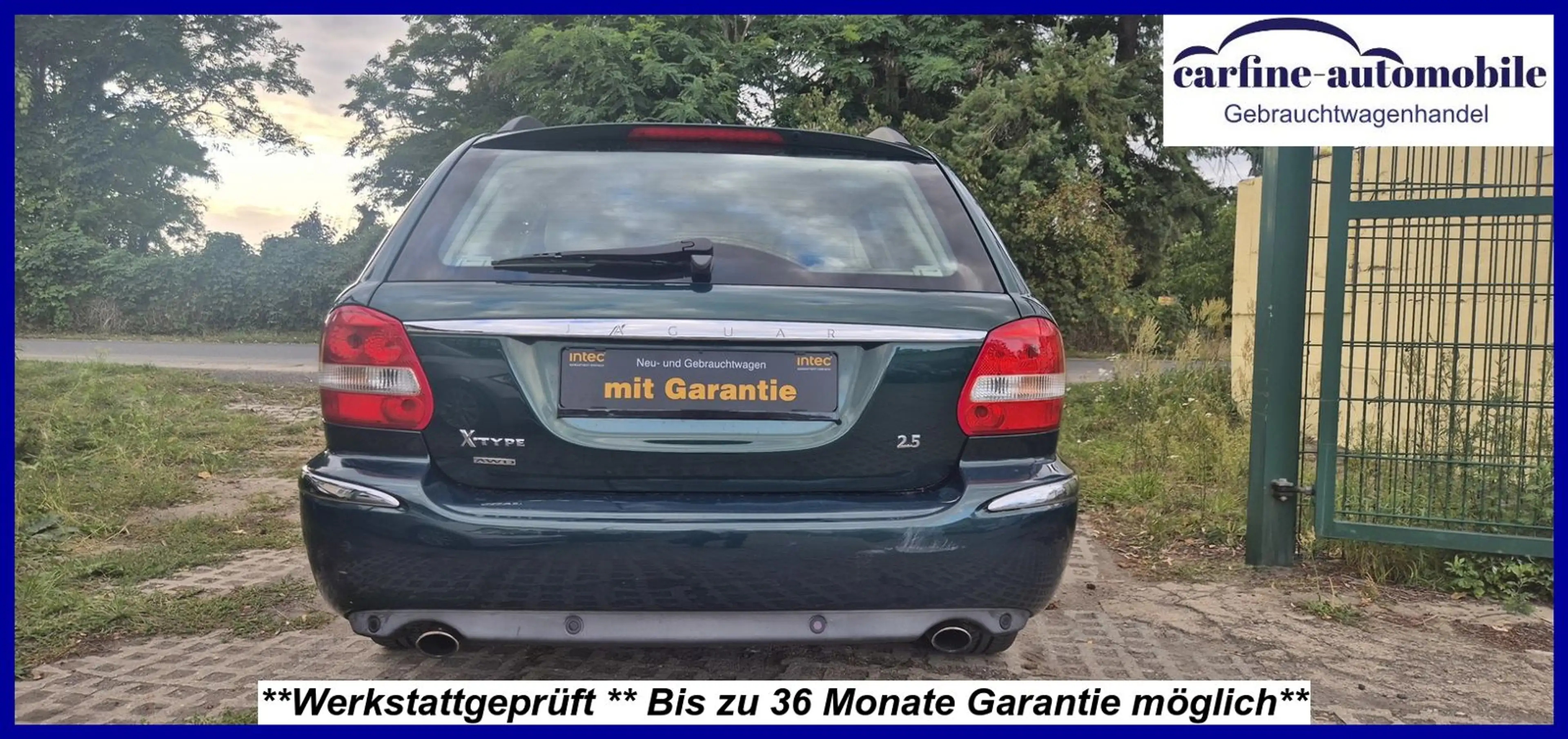 Jaguar X-Type ESTATE 2.5 V6 Exec. Aut 4x4 Voll GARANTIE — photo 5