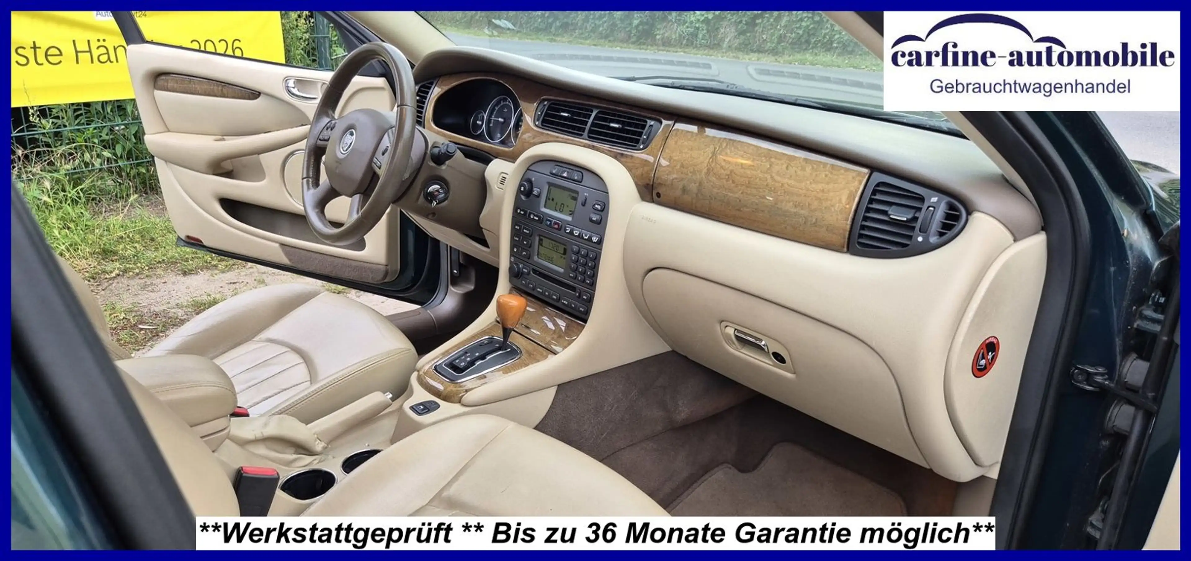 Jaguar X-Type ESTATE 2.5 V6 Exec. Aut 4x4 Voll GARANTIE — photo 10