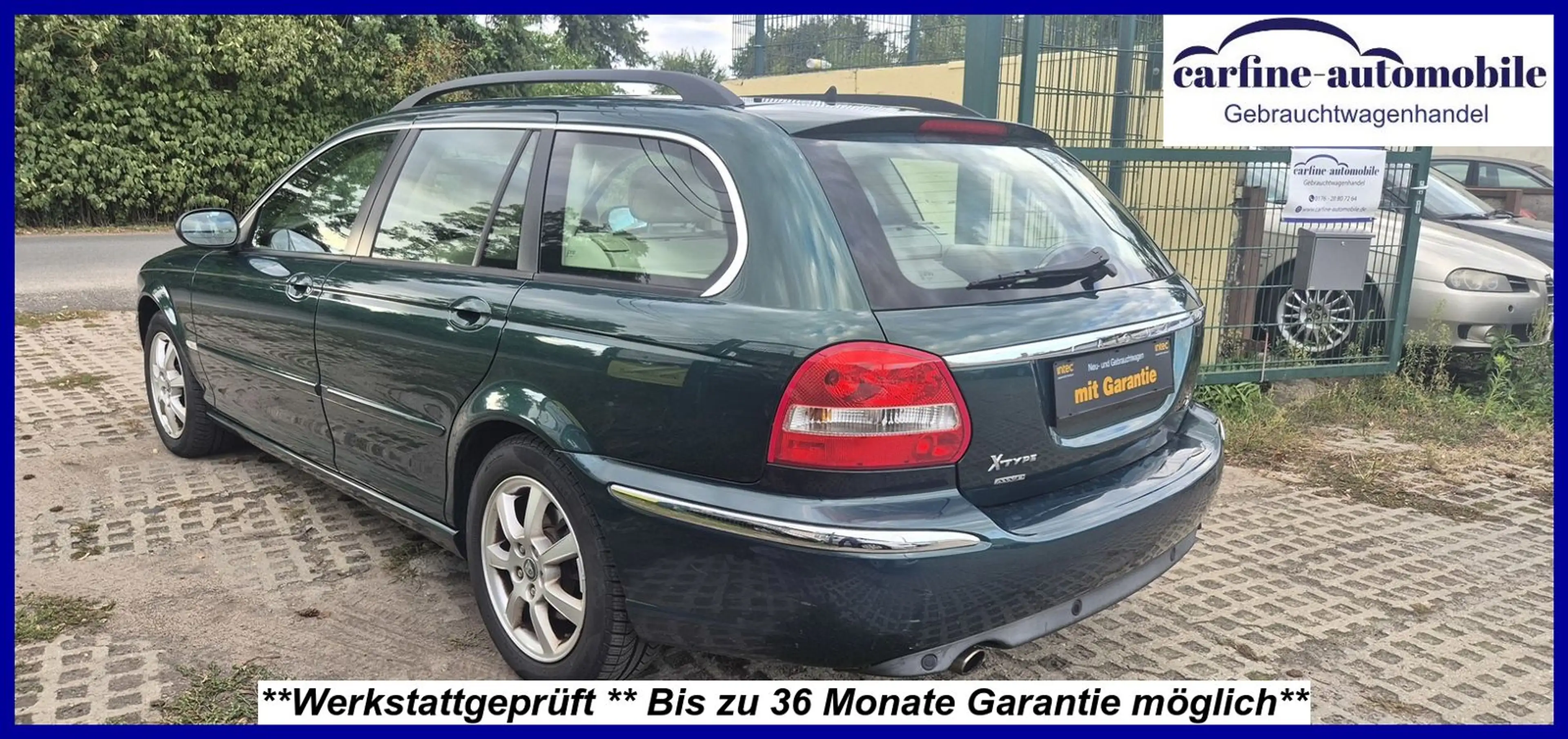 Jaguar X-Type ESTATE 2.5 V6 Exec. Aut 4x4 Voll GARANTIE — photo 4
