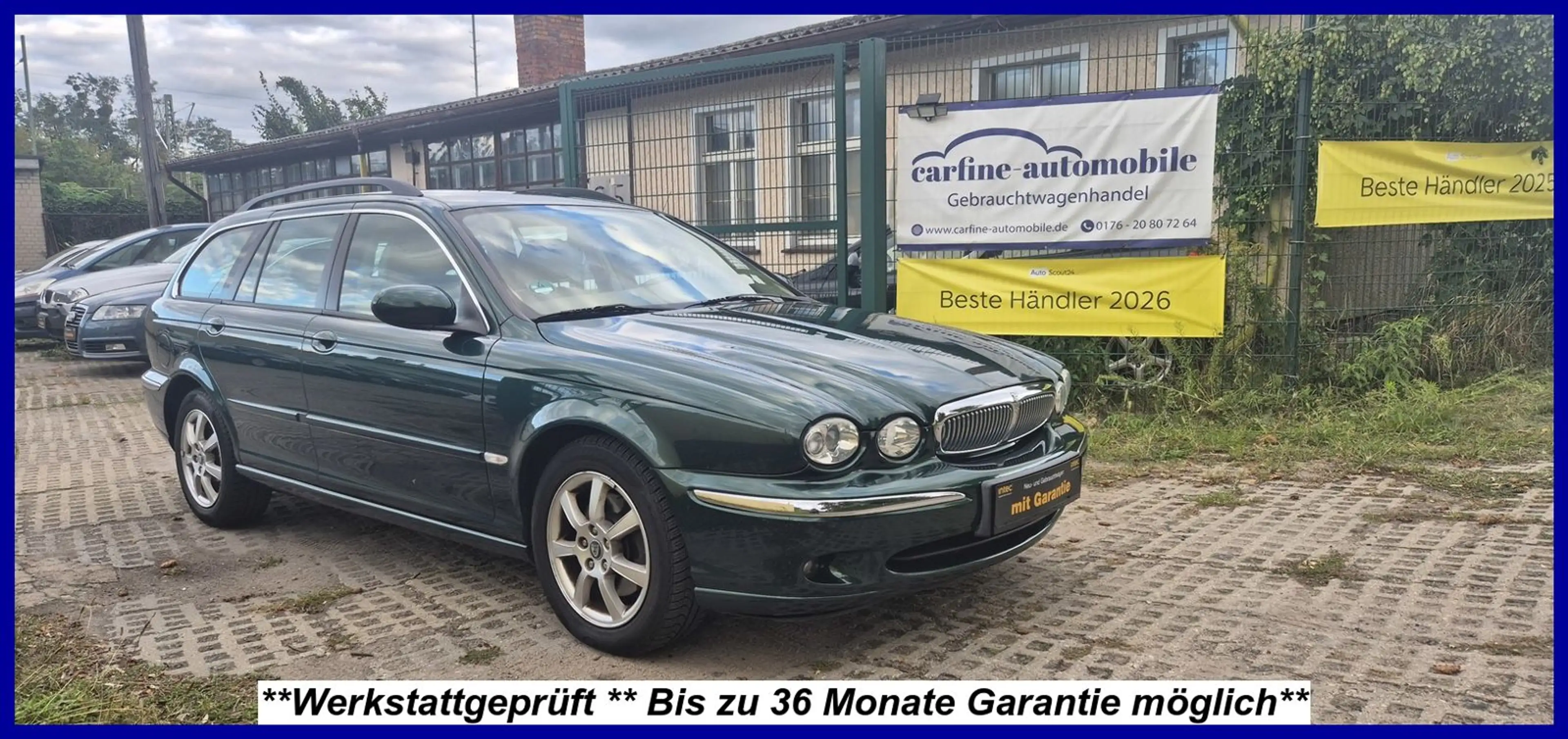 Jaguar X-Type ESTATE 2.5 V6 Exec. Aut 4x4 Voll GARANTIE