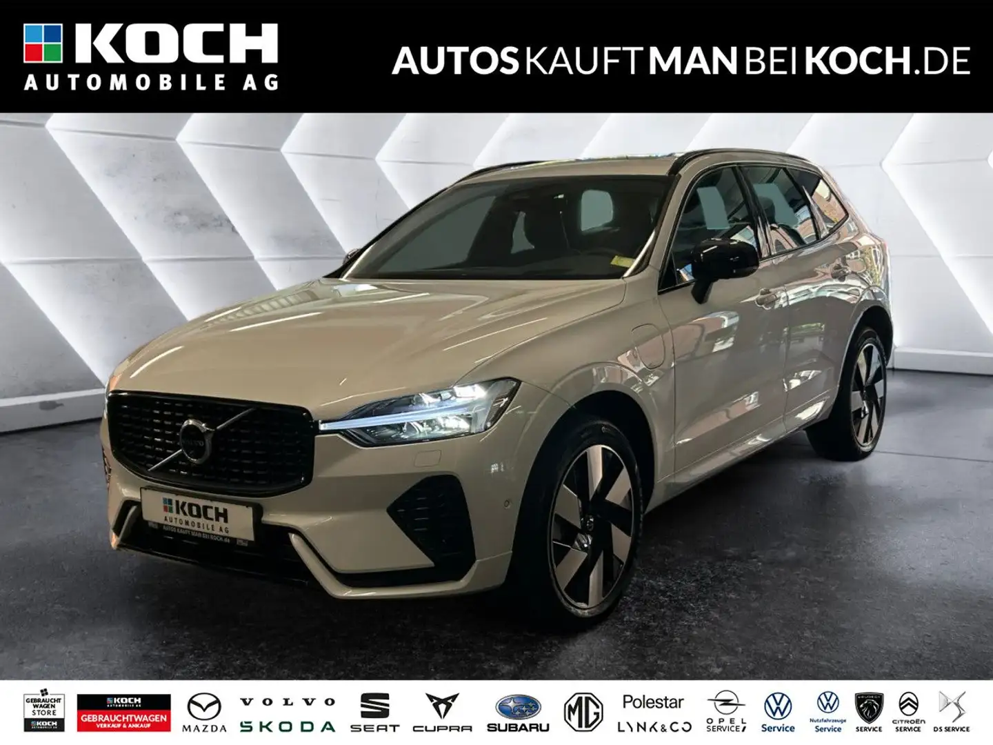Volvo XC60 T6 AWD Plug-in Hybrid Ultra Dark Weiß - 1