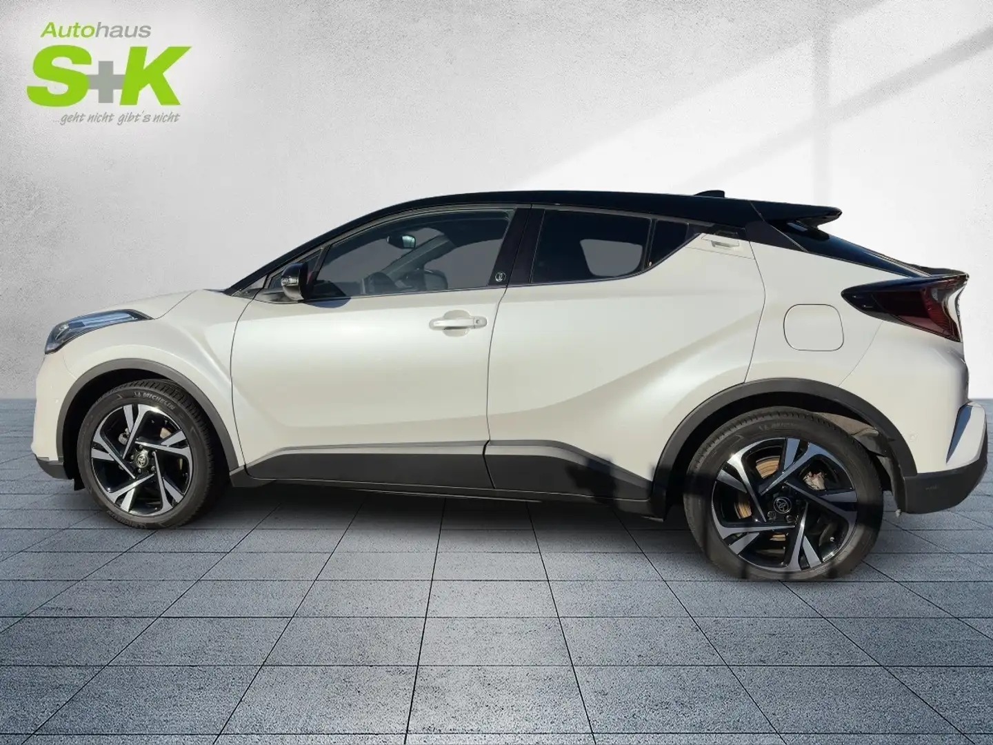 Toyota C-HR 2,0-l-Hybrid Team Deutschland+++KLIMA+SHZ++ Blanc - 2
