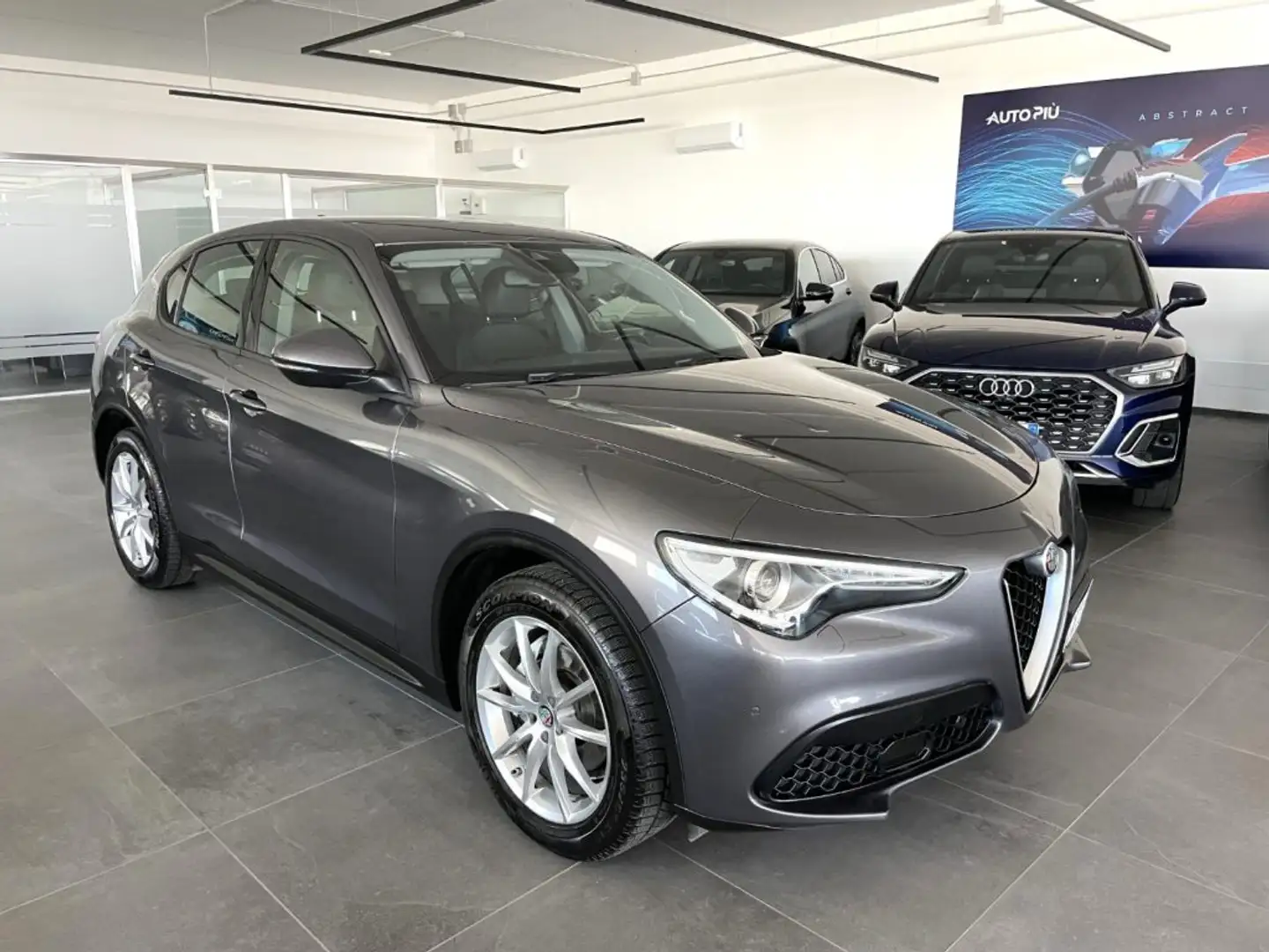 Alfa Romeo Stelvio 2.2 TD 190 CV AT8 Executive Grigio - 1