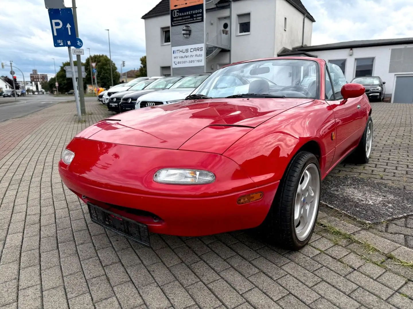 Mazda MX-5 -Miata-H-Kennzeichen Rouge - 1