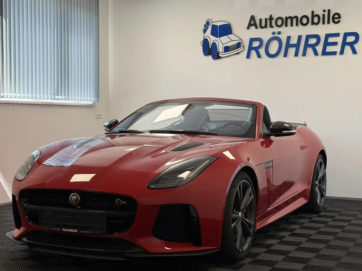 Jaguar F-Type 5.0 V8 SVR AWD Carbon-Pack Titan-AGA Rouge - 1