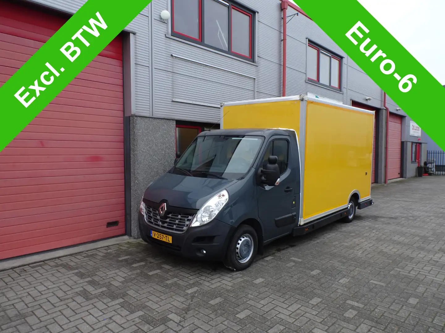 Renault Master T35 2.3 dCi L3H2 Energy koffer airco automaat luch Grijs - 1