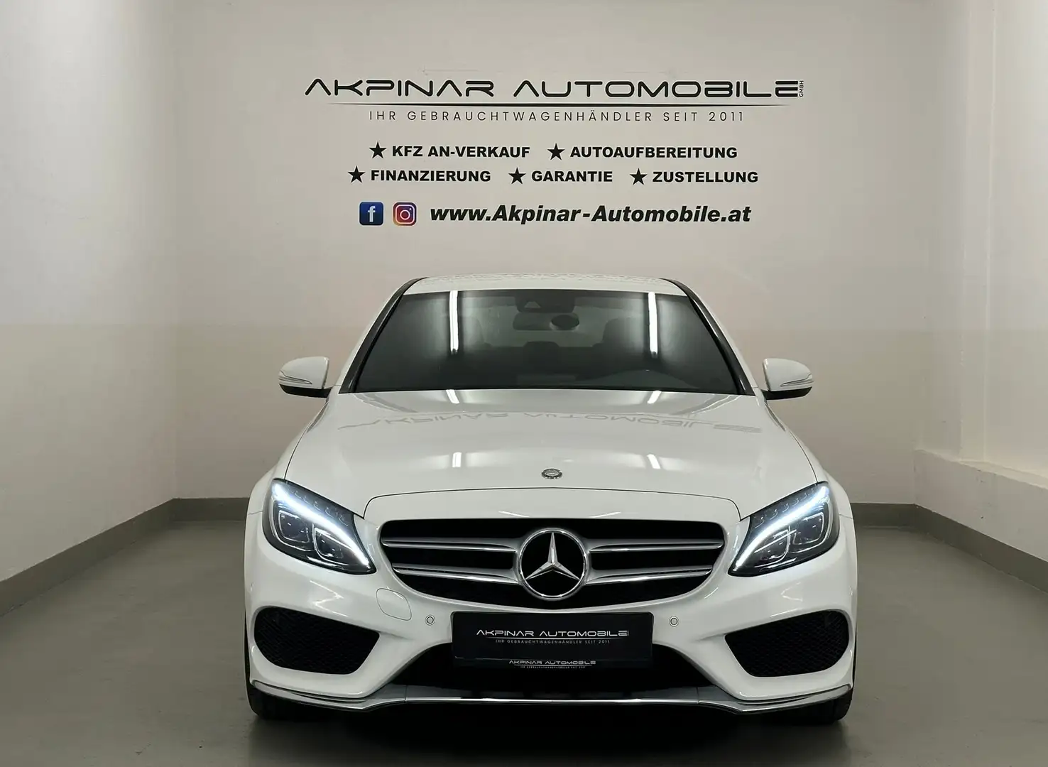 Mercedes-Benz C 250 CDI AMG SPORTPAKET NAVI - LED - SHZ Weiß - 2