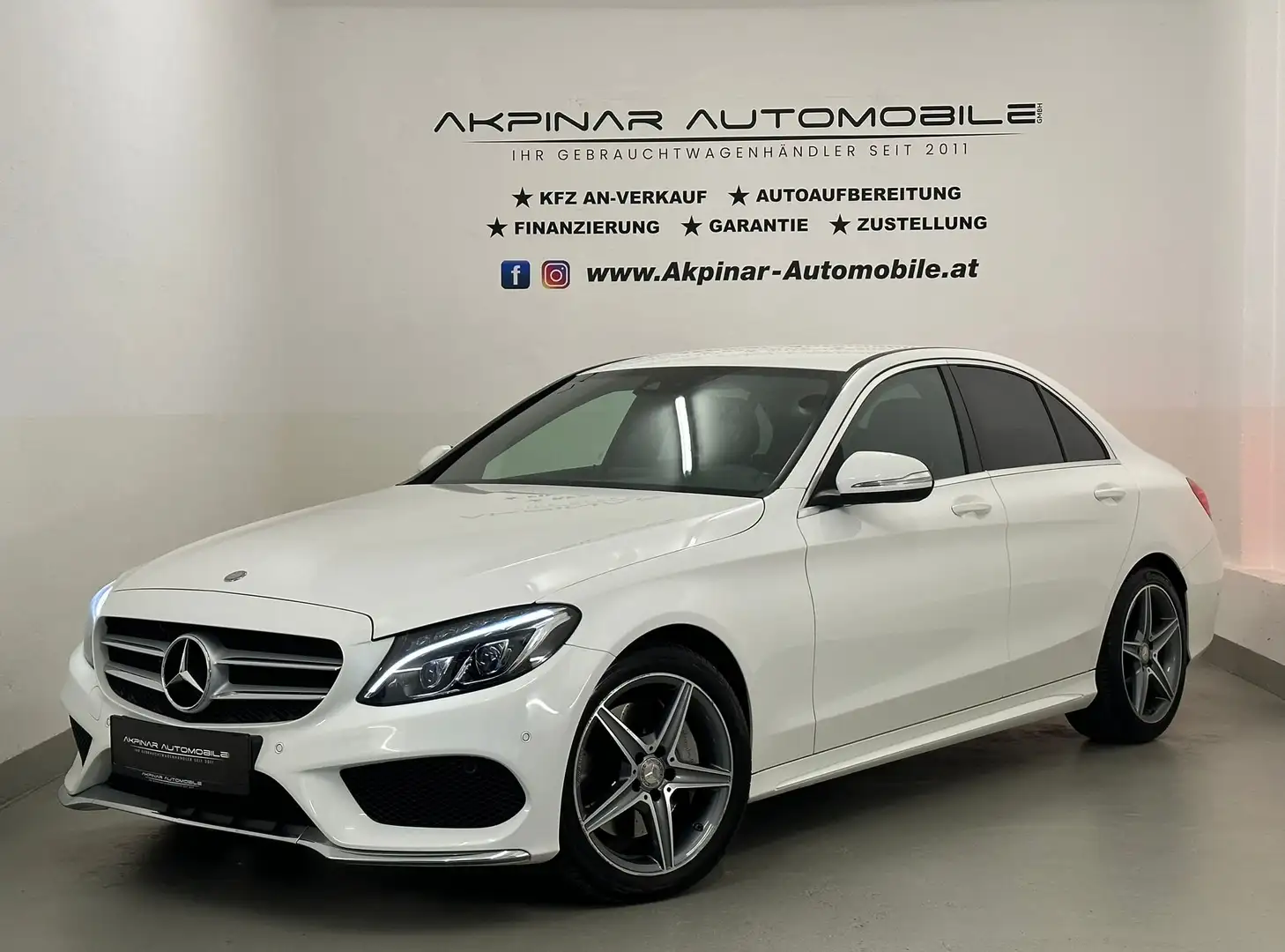 Mercedes-Benz C 250 CDI AMG SPORTPAKET NAVI - LED - SHZ Weiß - 1