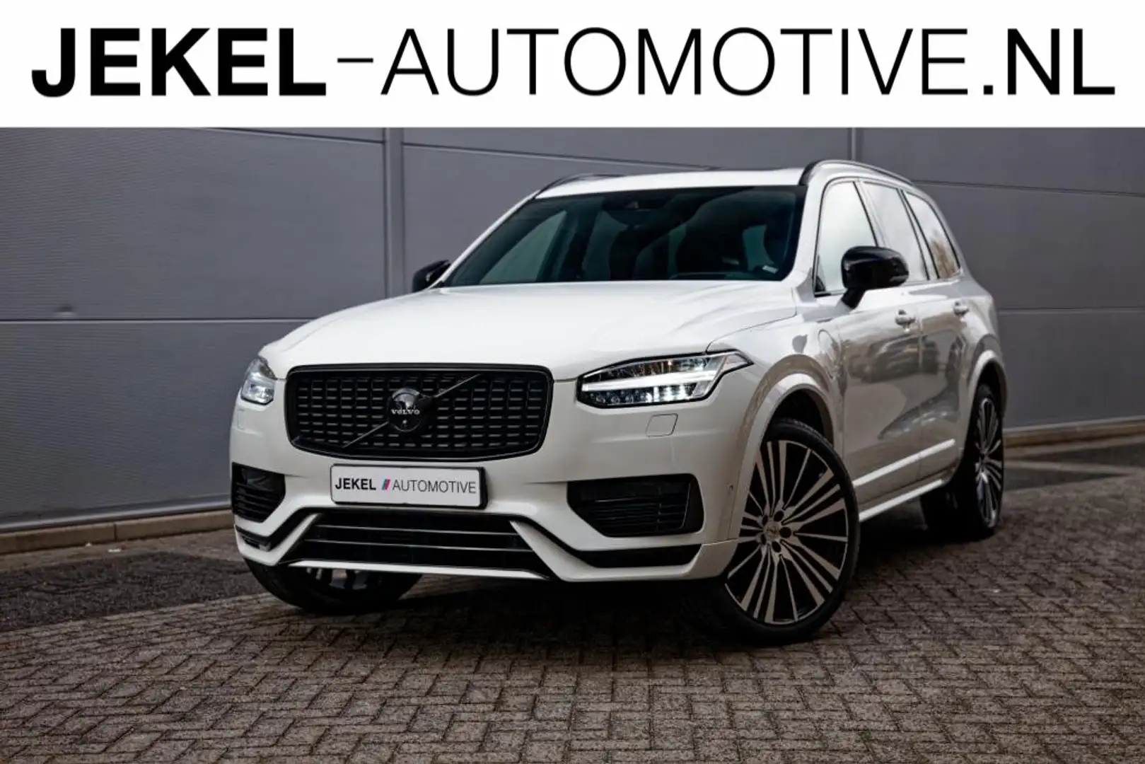 Volvo XC90 2.0 T8 LongRange AWD R-Design Luchtvering, Panoram Weiß - 1