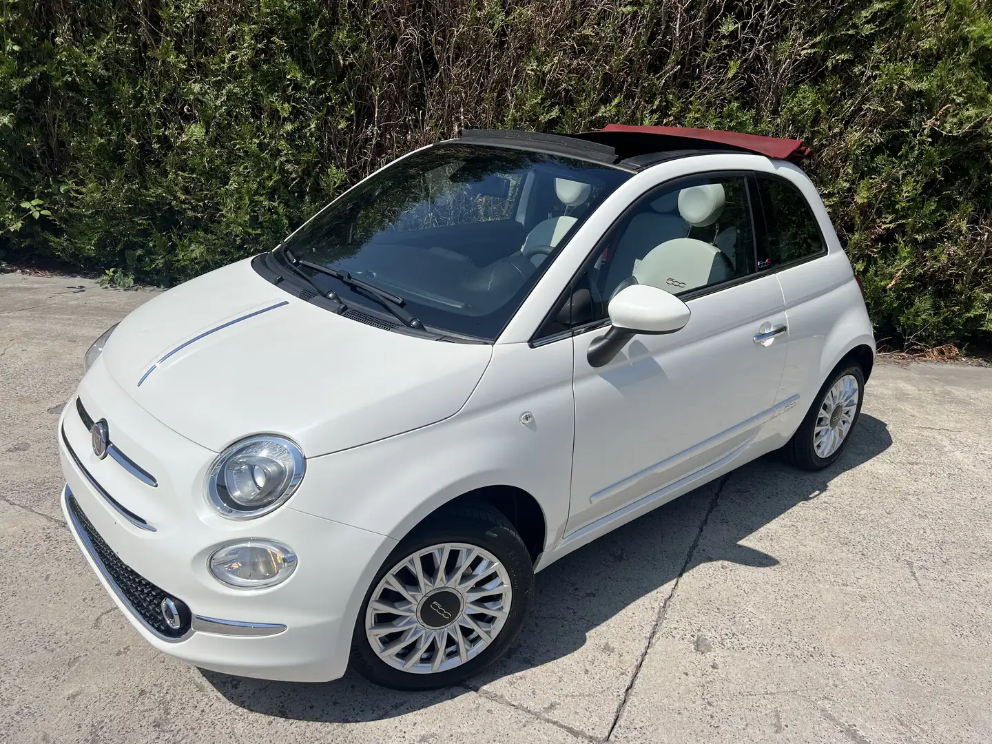 Fiat 500C 1.2i (EU6d-TEMP) Blanco - 1