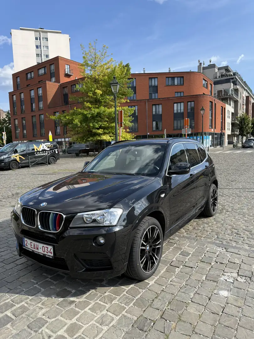 BMW X3 2.0 dA xDrive20 M-Pack automatique Zwart - 1